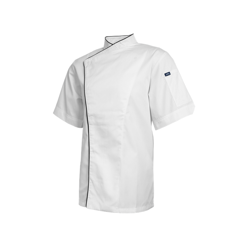 The Soho - White/Black Piping