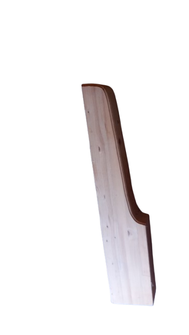 KIT PENSILINA CON STAFFA A SCOMPARSA IN LEGNO LAMELLARE – 100 CM