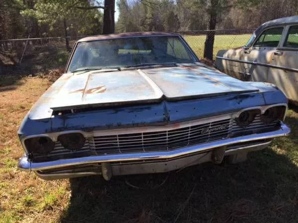 1965 Chevrolet Impala Body Chassis Fastback – Rolling Chassis Project Car