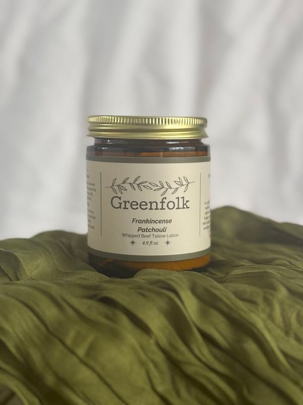 Whipped Tallow - Frankincense Patchouli 4.9oz