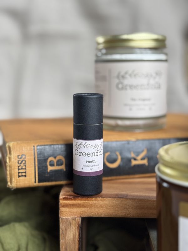 Tallow Lip Balm - Vanilla