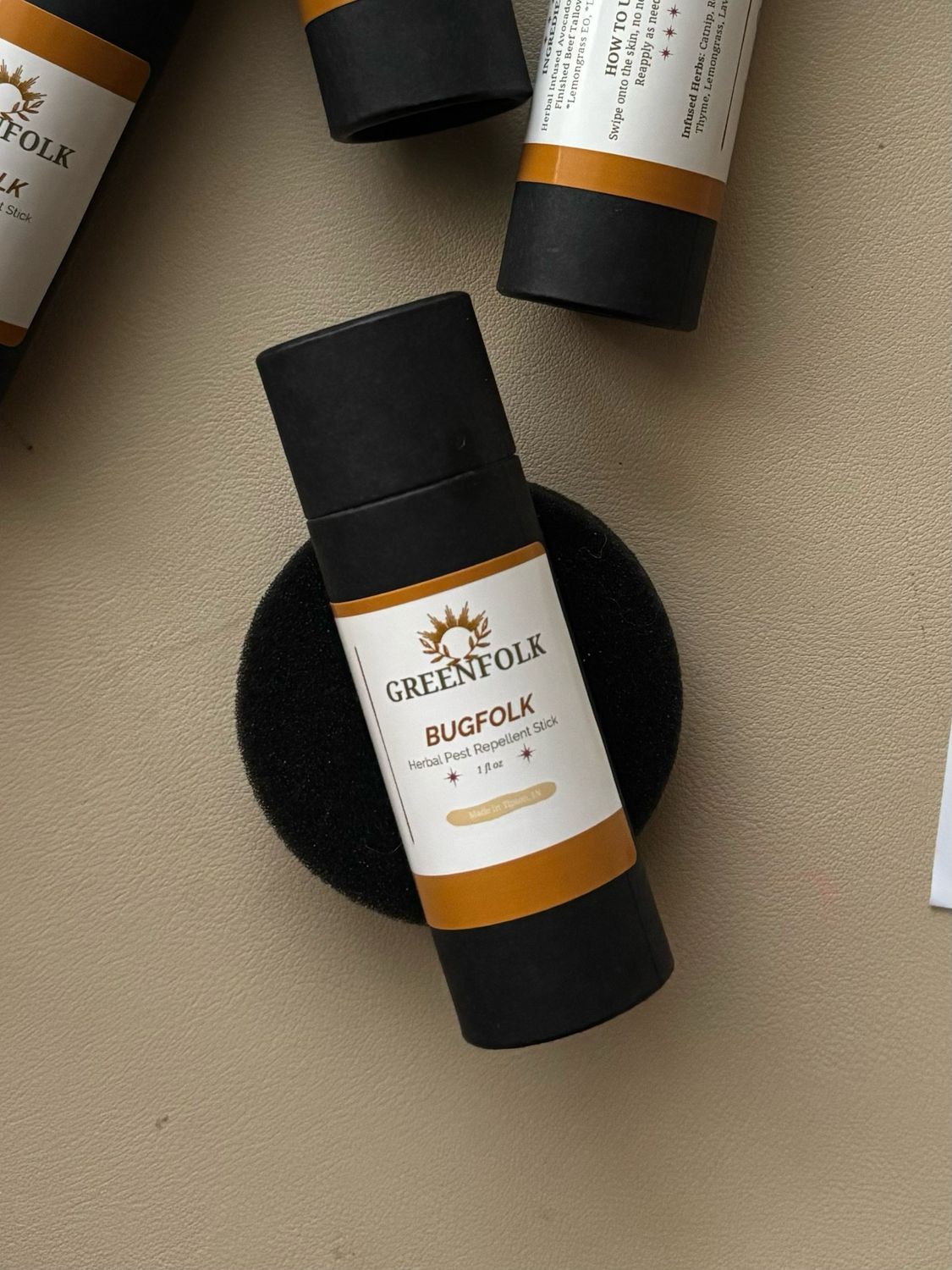 Bugfolk - 1oz Herbal Pest Repellent Stick