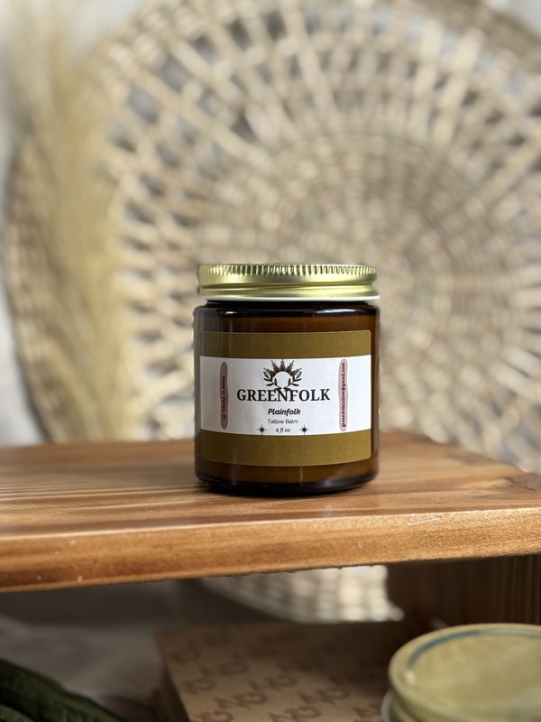2oz Plainfolk Tallow Balm