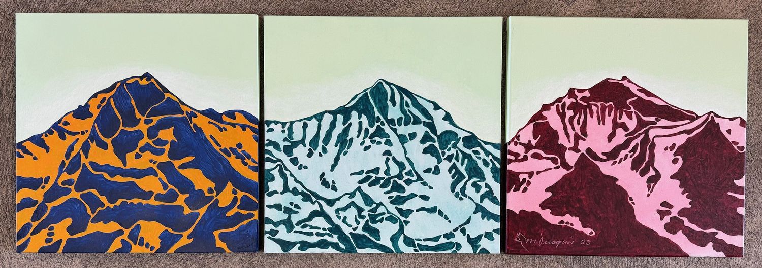 Eiger, Mönch, Jungfrau (Triptychon)