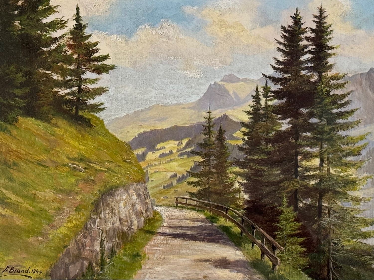 Bei Adelboden, 1944