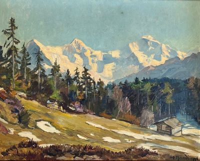 Dreigestirn von Beatenberg aus