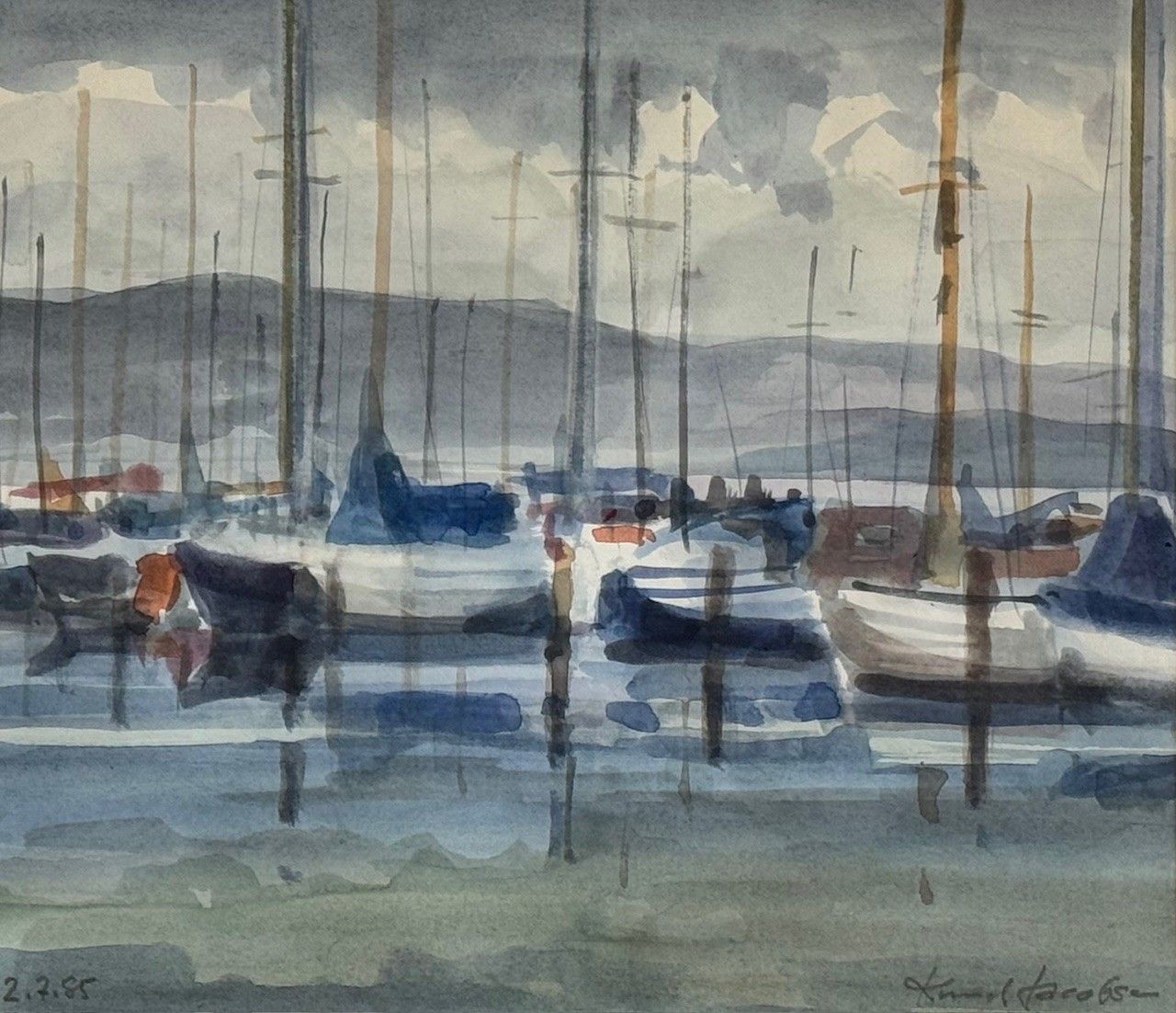 Bootshafen, 1985