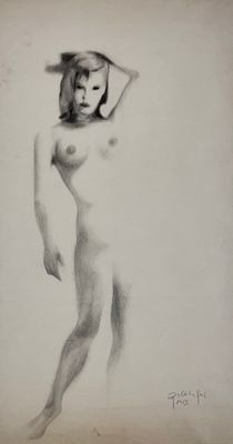 Akt im Nebel, 1965
