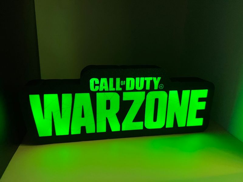 Világító gamer dísz