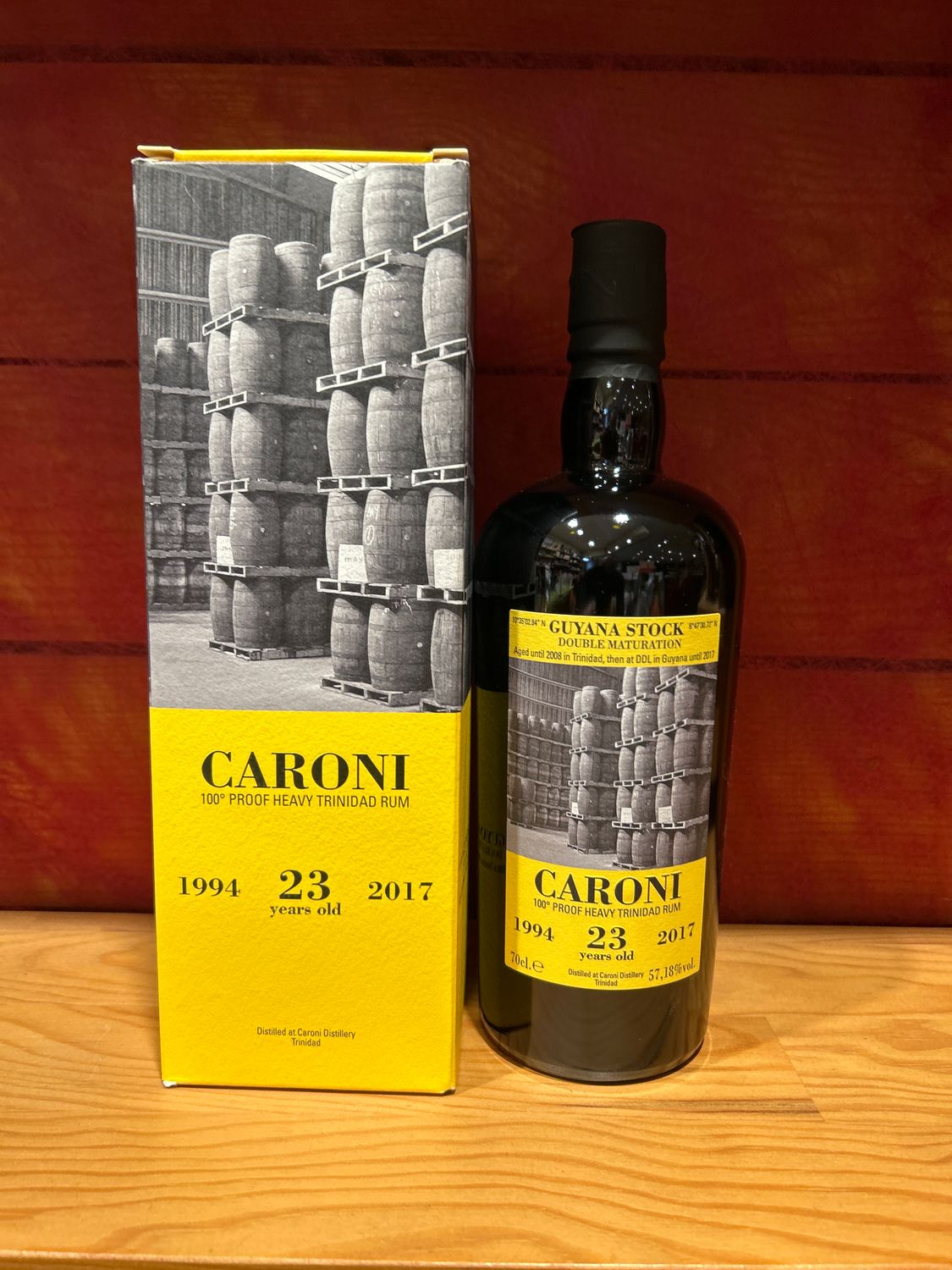 Caroni 23 ans 1994 Guyana 57,18%