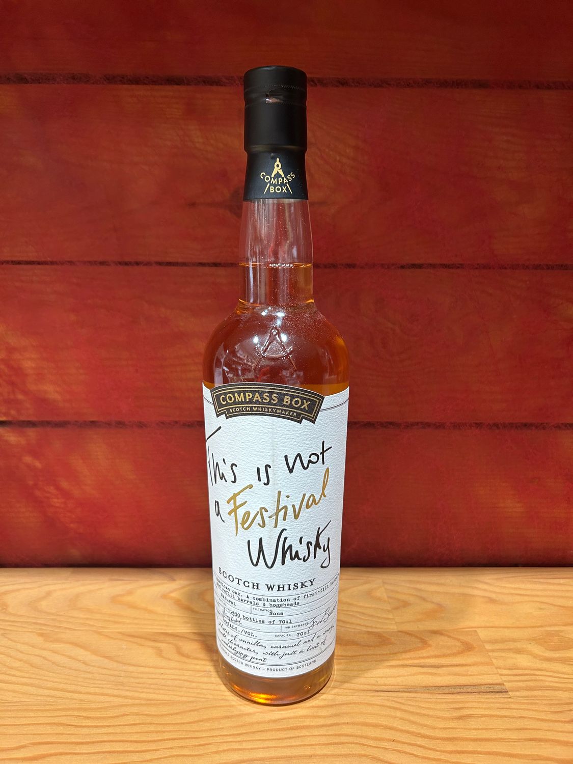 This is not a festival whisky compass box