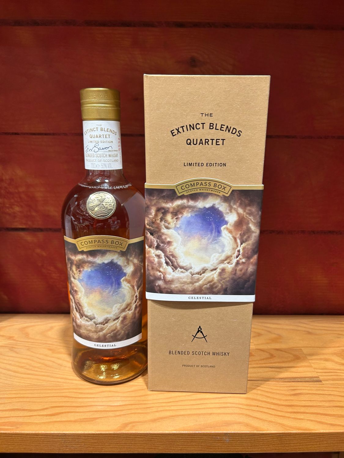 Extinct blends quartet Celestial compass box