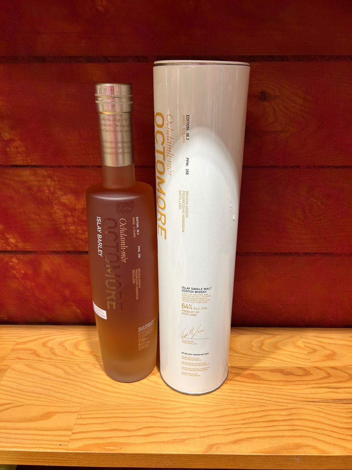 Octomore 6.3 64% 258ppm