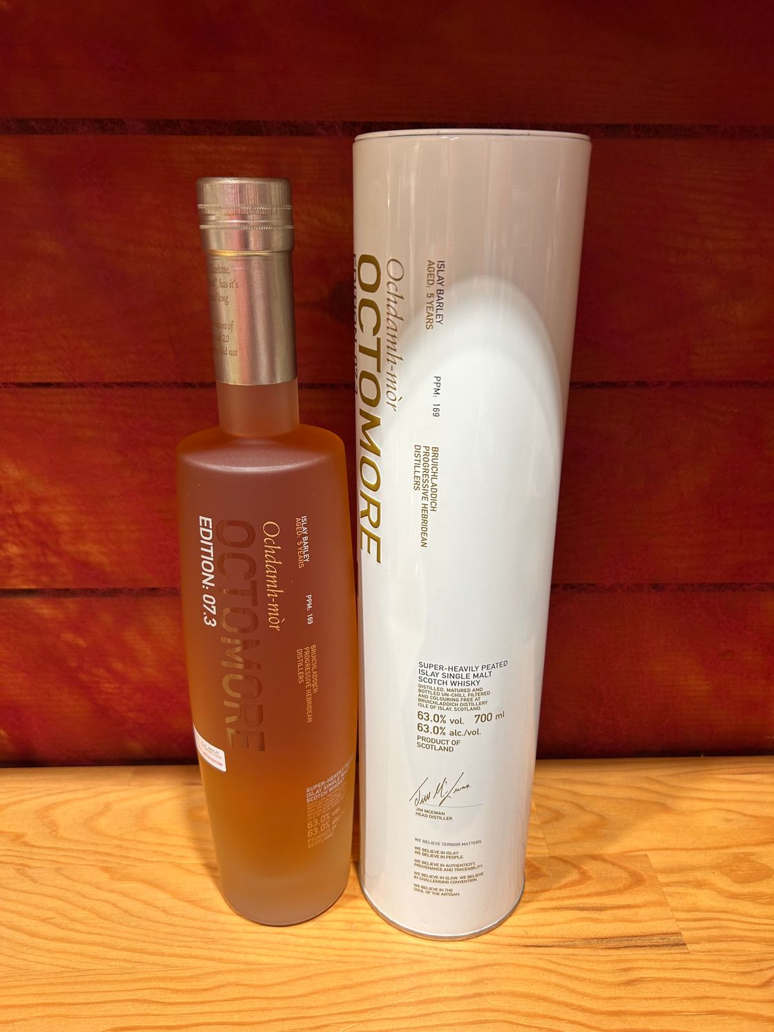 Octomore 7.3 63% 169 ppm