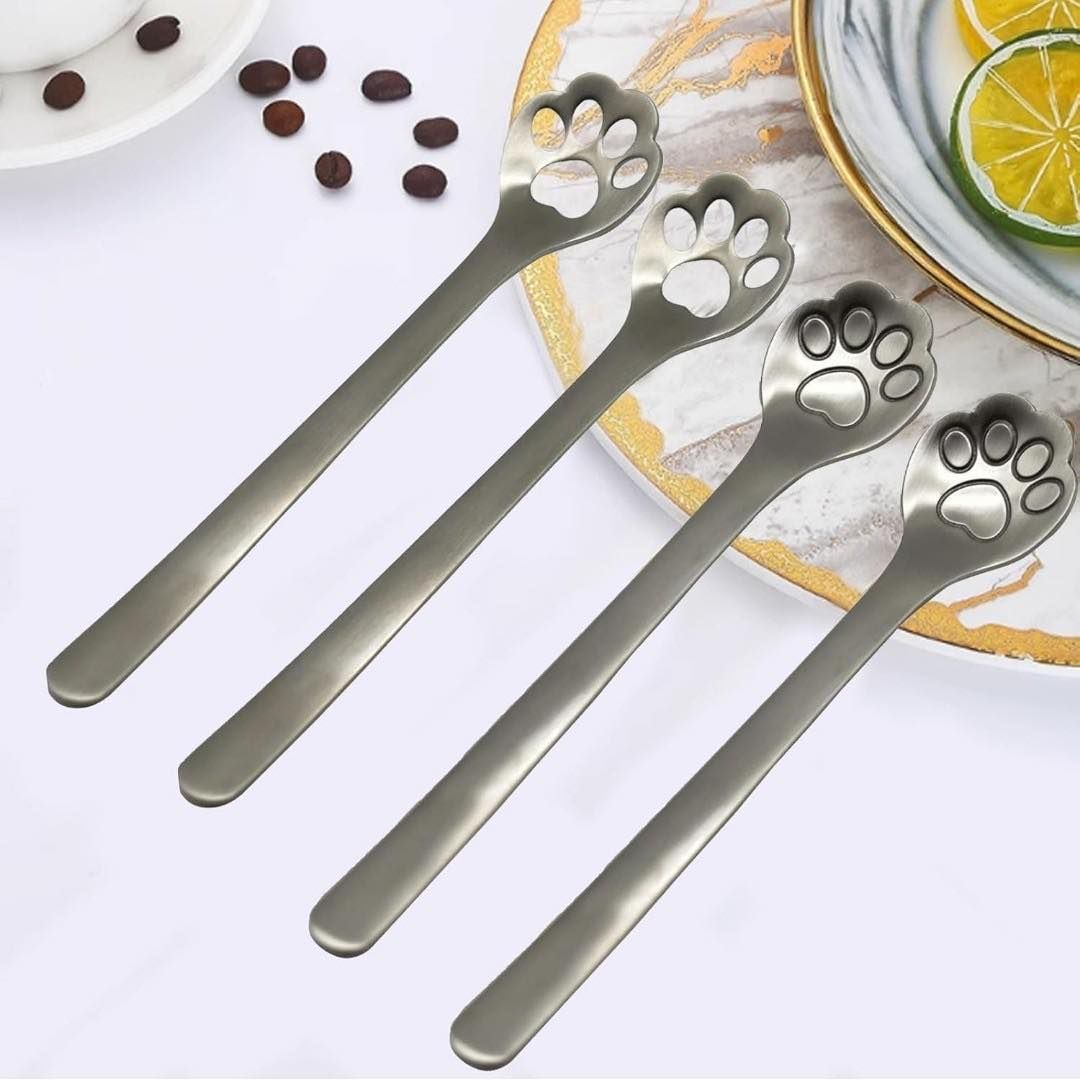 ​Custom Laser-Engraved Dessert Spoons
