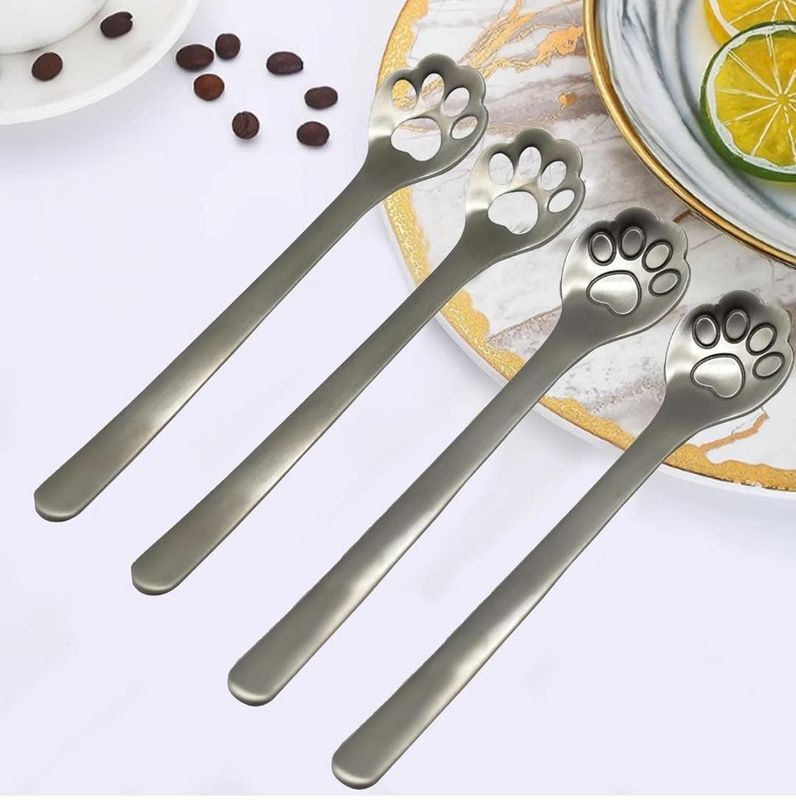 ​Custom Laser-Engraved Dessert Spoons
