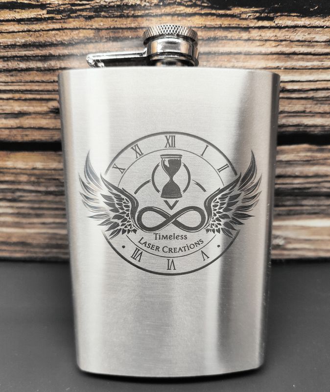 Flask - 8oz Stainless Steel