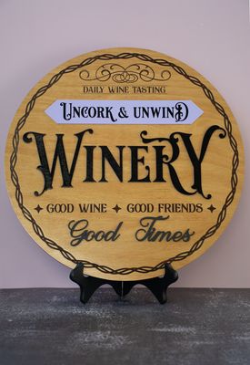 18 18" Winery Sign