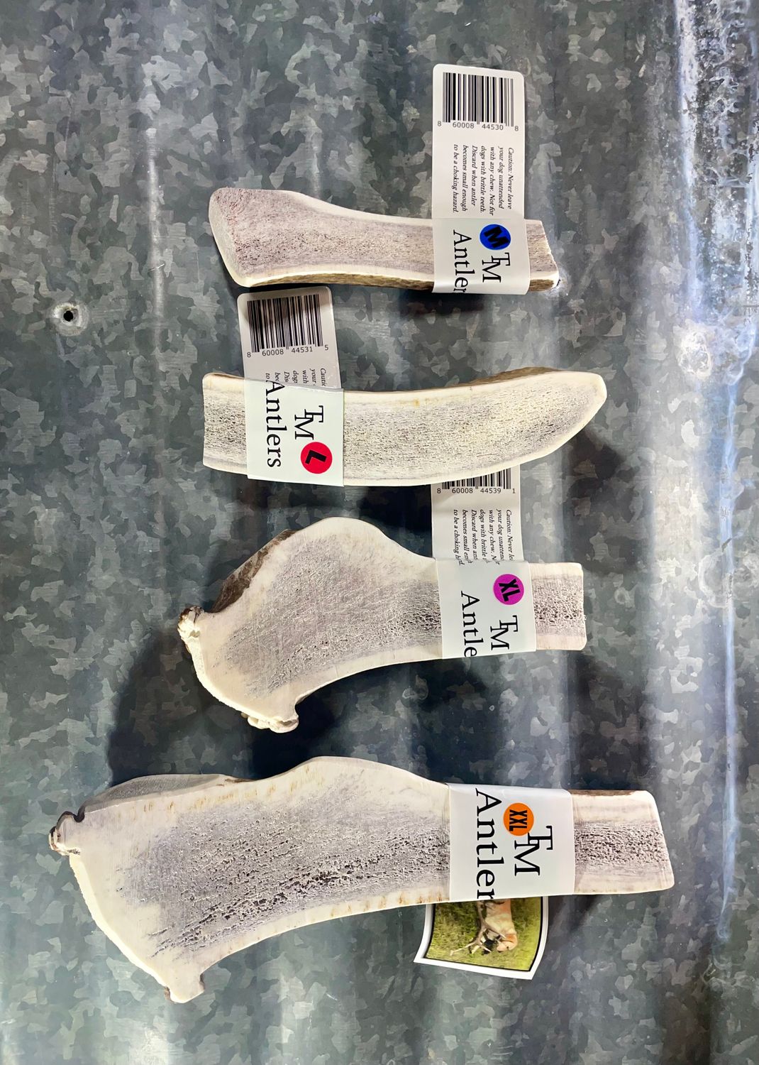 Medium Split Elk Antler Dog Chew