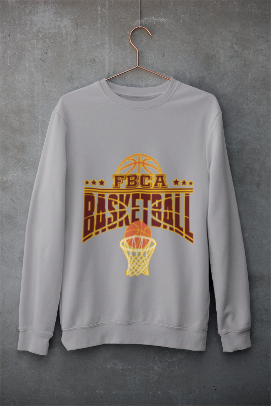 crewneck sweatshirt FBCA basketball #1