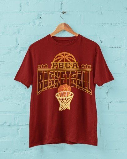 adult maroon basketball