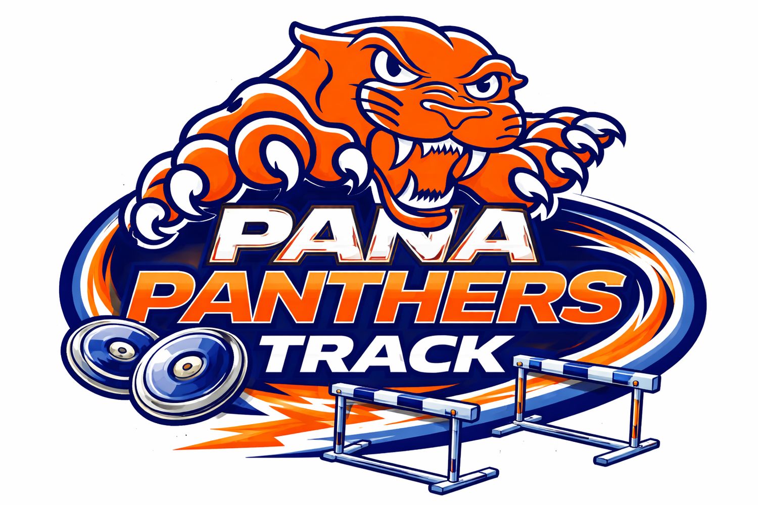 Pana Panther track t shirt