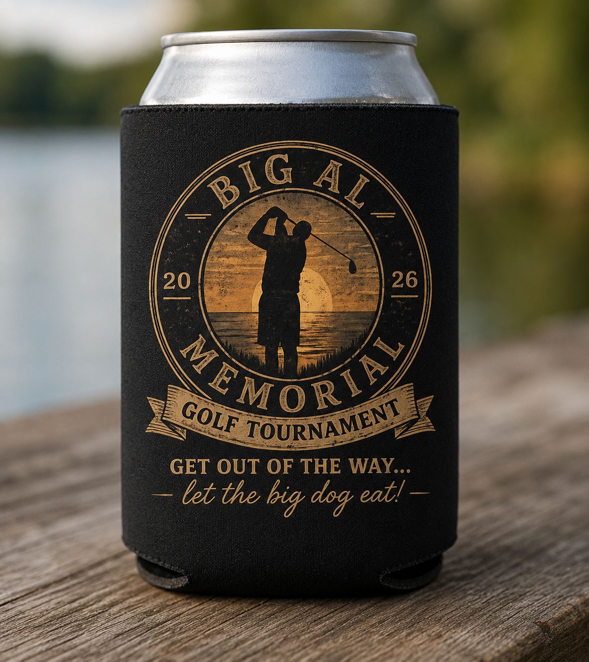 Big Al koozie