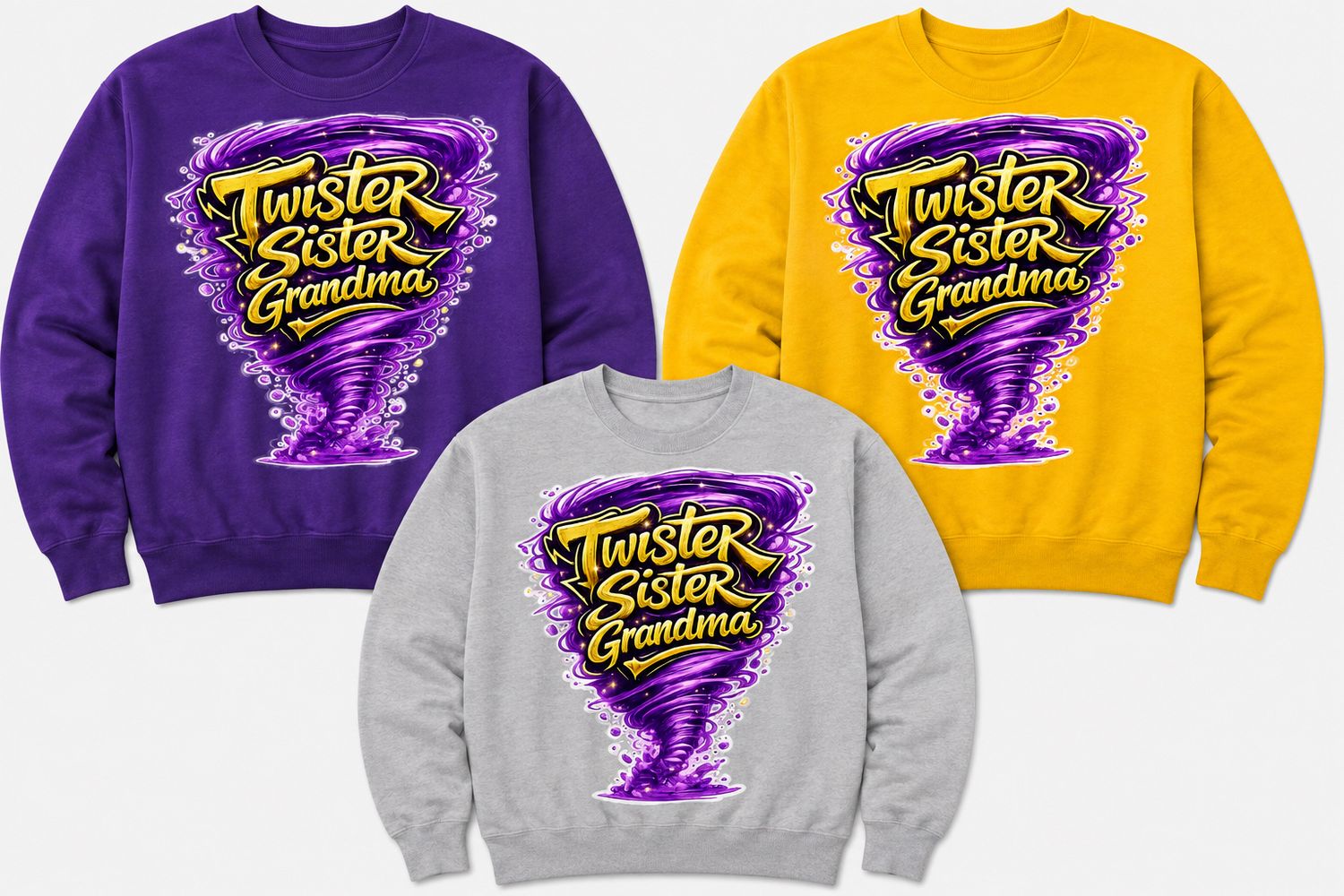 Twister Grandma Crewneck Sweatshirt