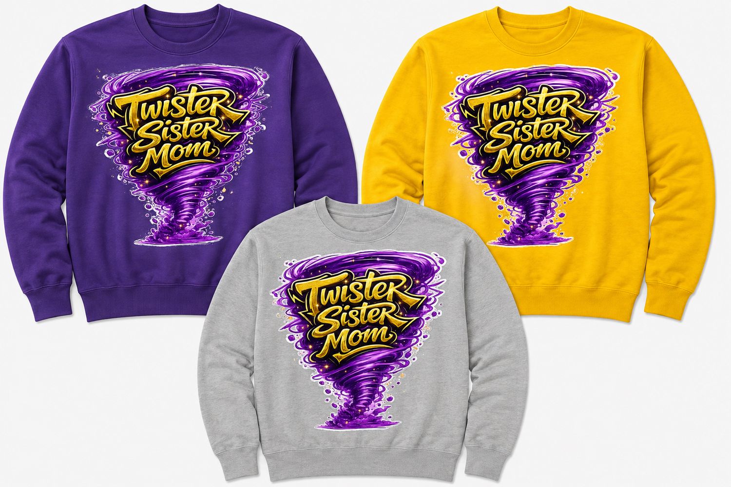 Twister Mom Crewneck Sweatshirt