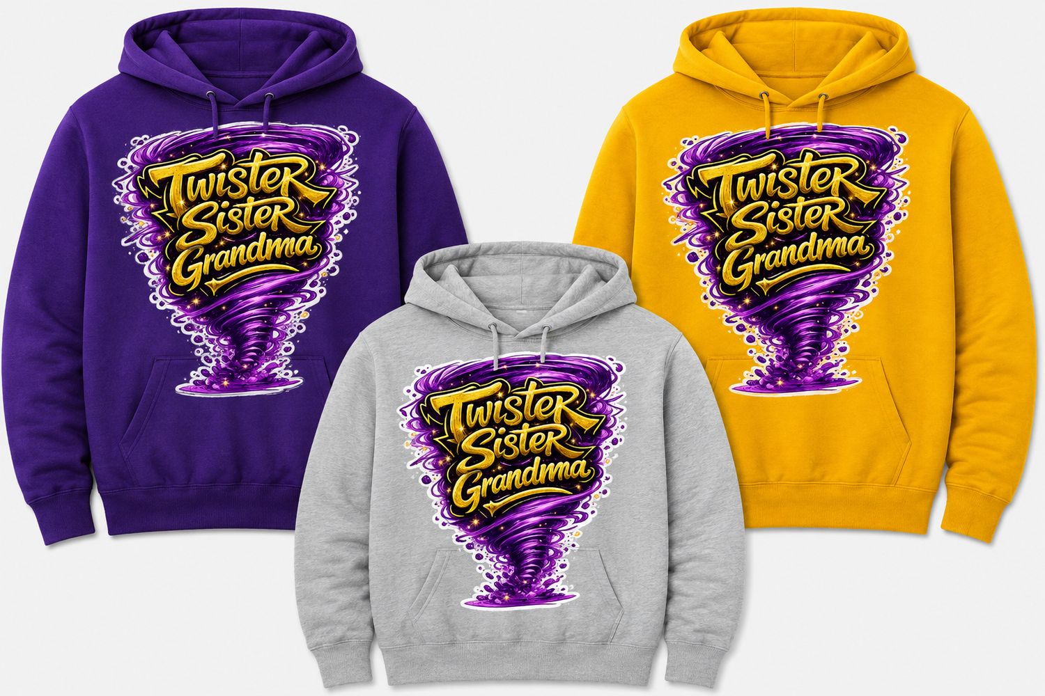 Twister Sister Grandma Hoodie
