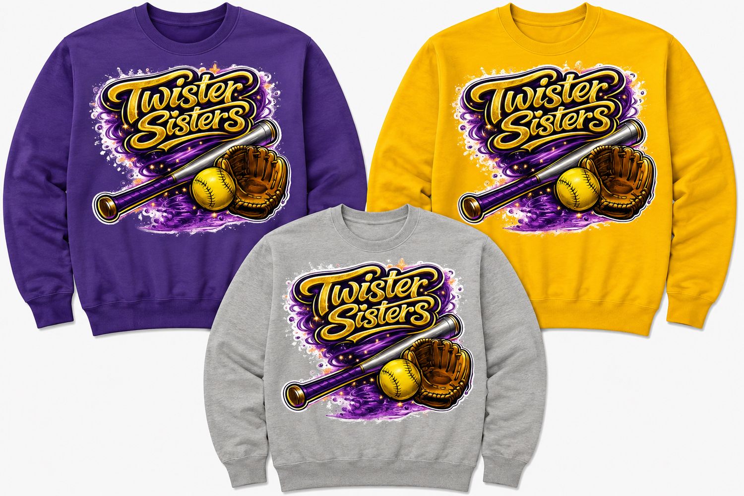 Twister Sisters Crewneck Sweatshirt