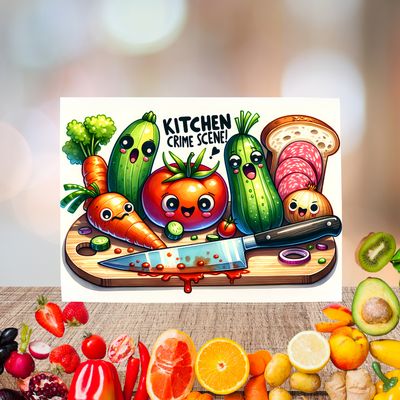 Crime Scene Cutting Board Options