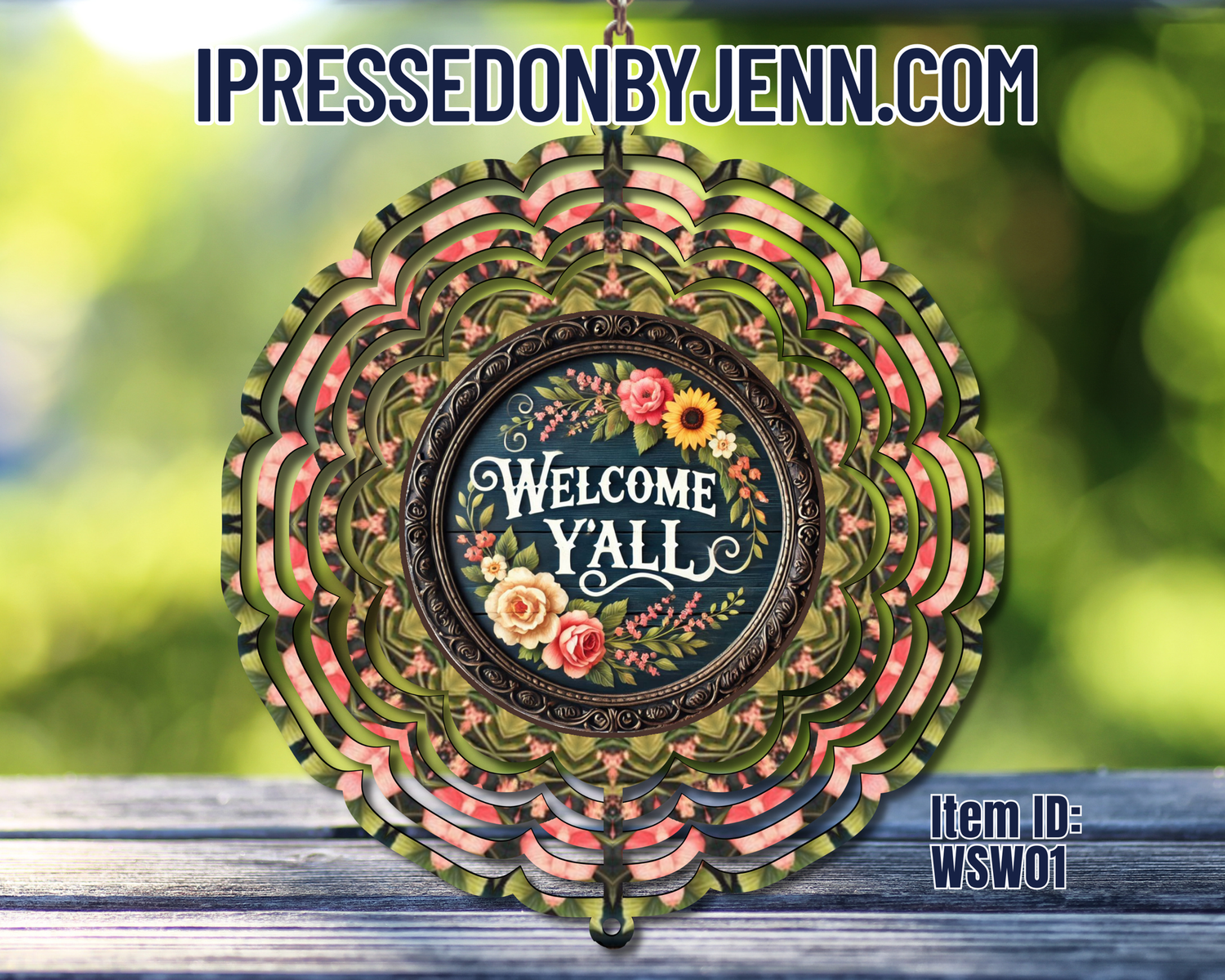 Welcome Wind Spinner Options