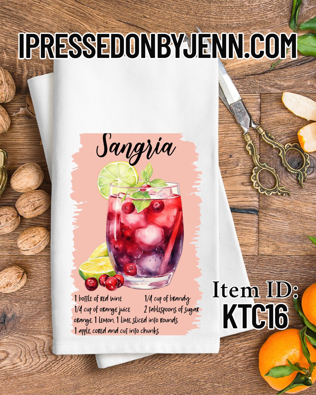 Cocktail Recipes Towels