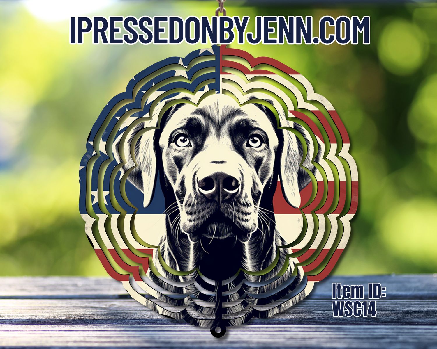 American Dog Wind Spinners - 27 Options