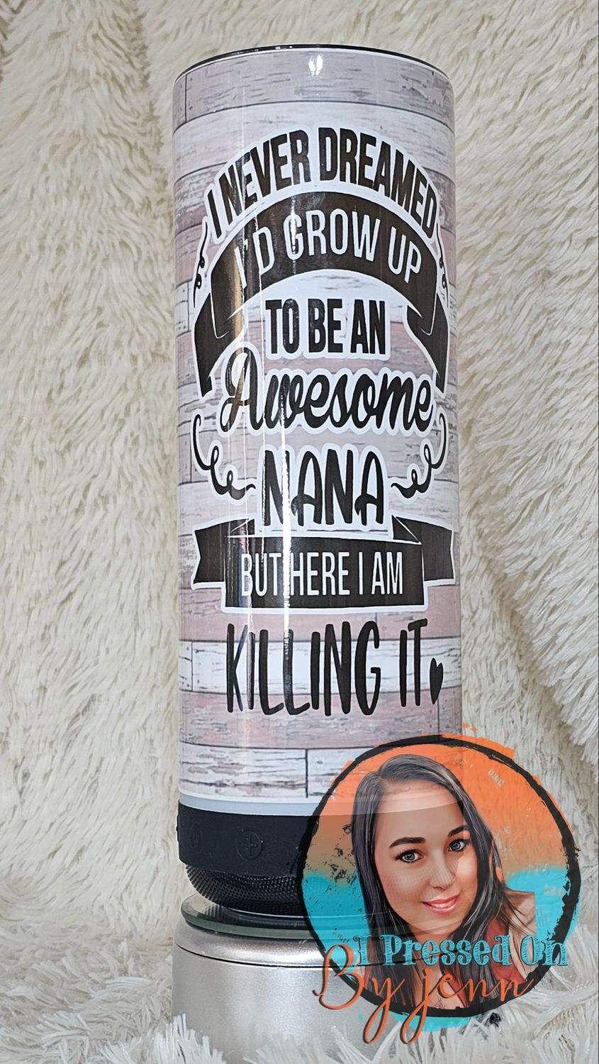 20oz Speaker Tumbler