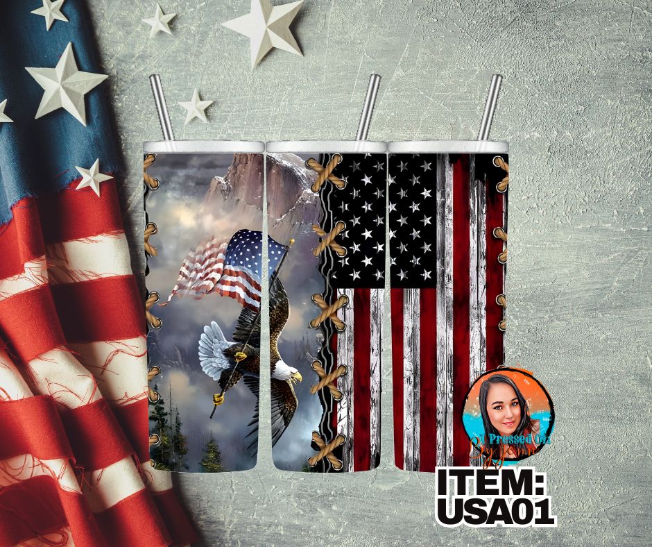 Patriotic &amp; July 4th Tumblers (43 options)