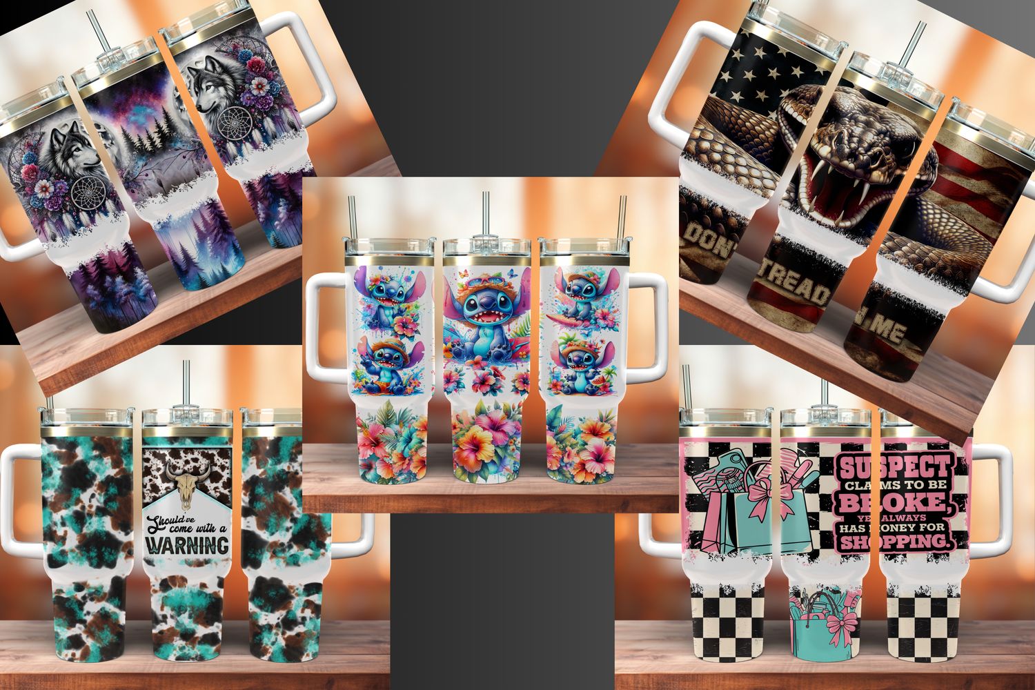 40oz Tumbler (43 options)