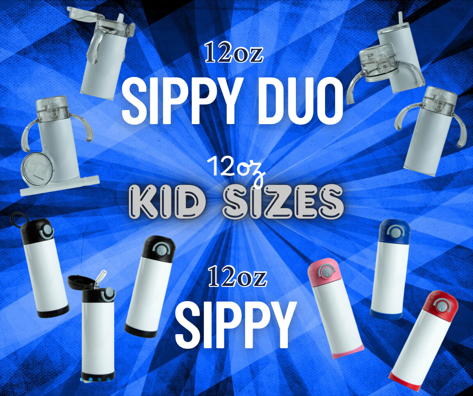 12oz Custom Flip Top Tumblers
