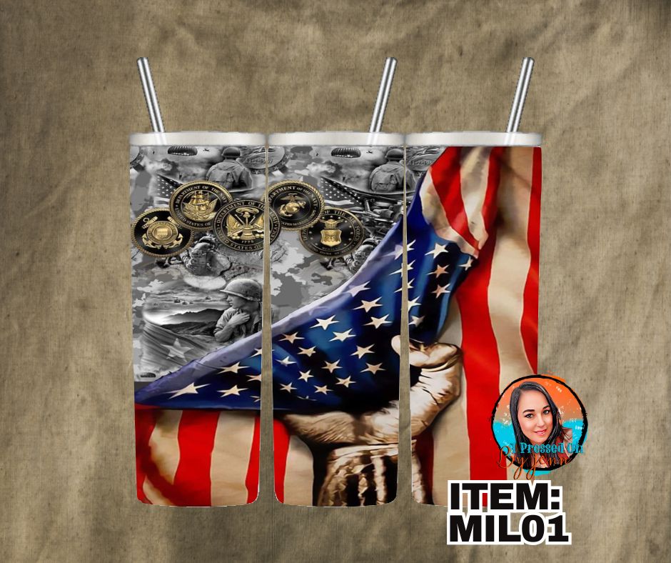 Armed Forces Tumblers