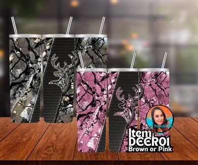 Deer &amp; Elk Tumblers (41 Options)