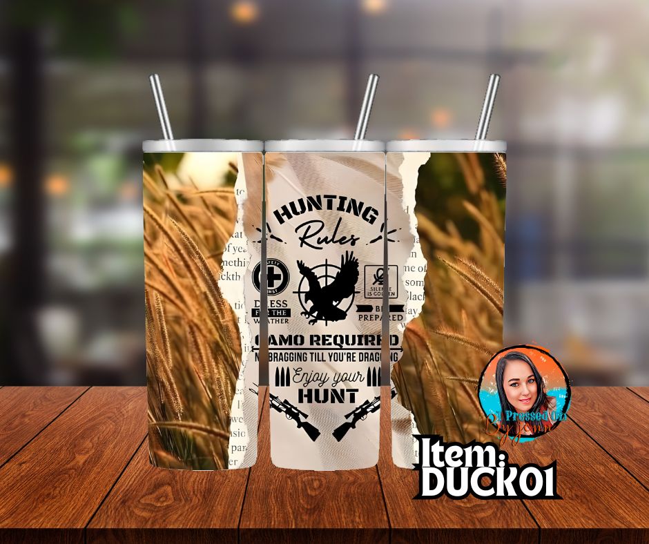 Duck Hunting Tumblers (23 Options)