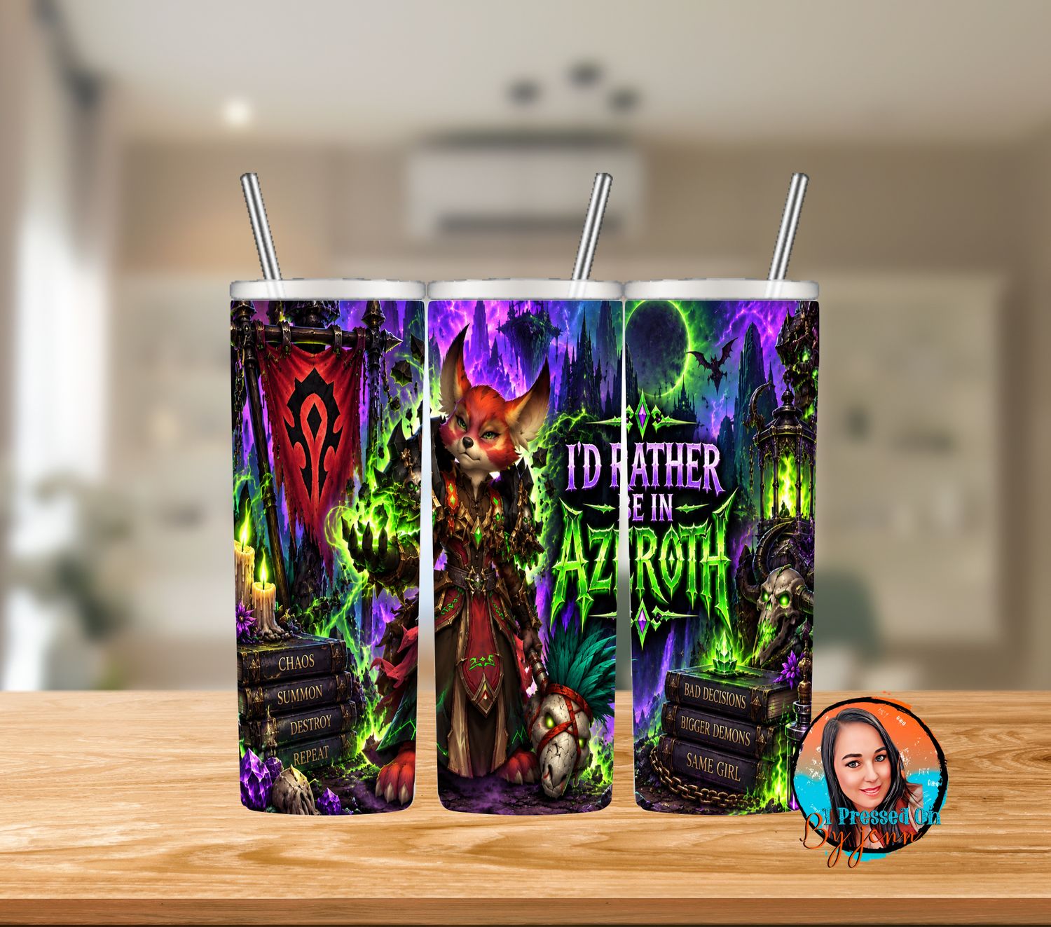 Warcraft Character Tumblers