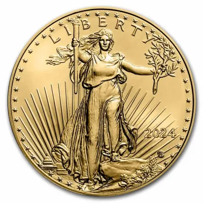 2024 1 oz American Gold Eagle Coin BU