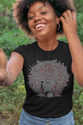 Afro lady