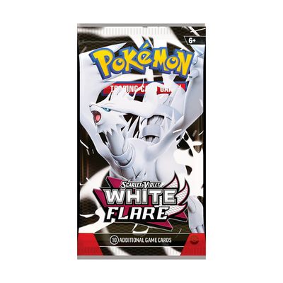 3x Pokemon White Flare Booster Pack (Live Rip)