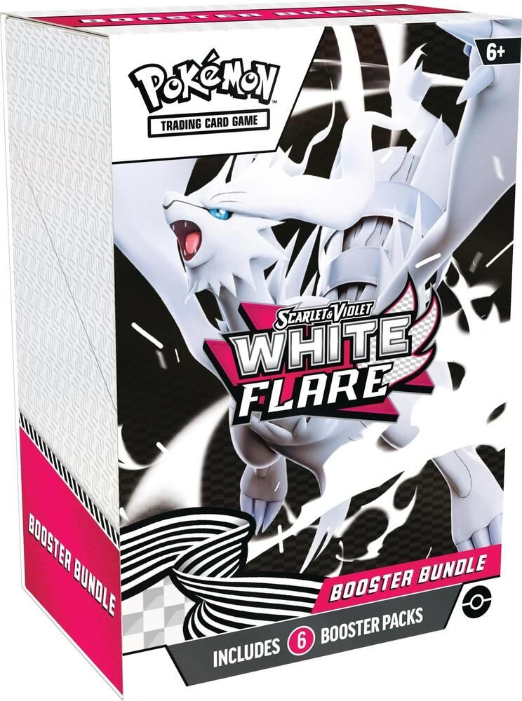 White Flare Booster Bundle (6 Packs)