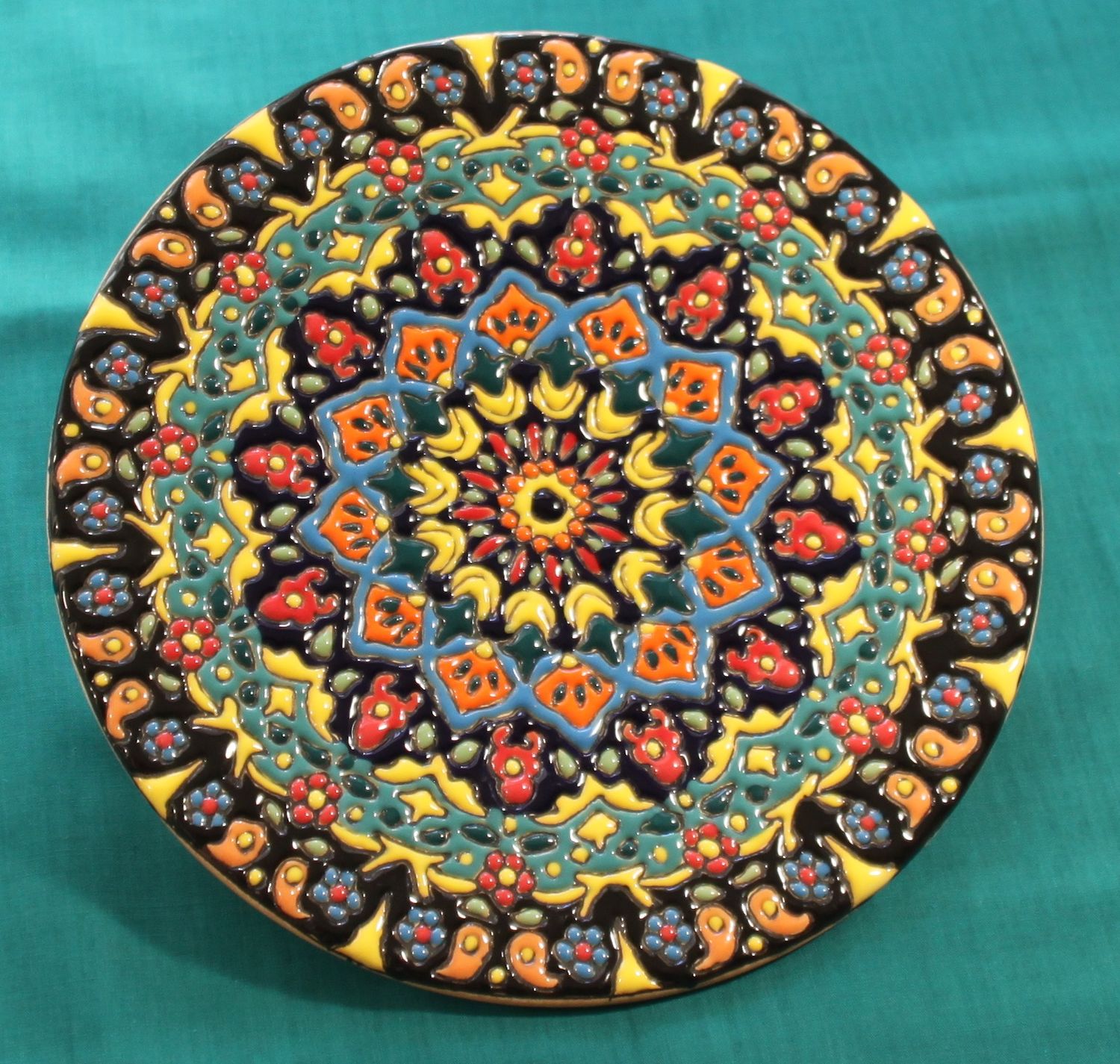 Farbsturm - Teller mit 20cm Durchmesser