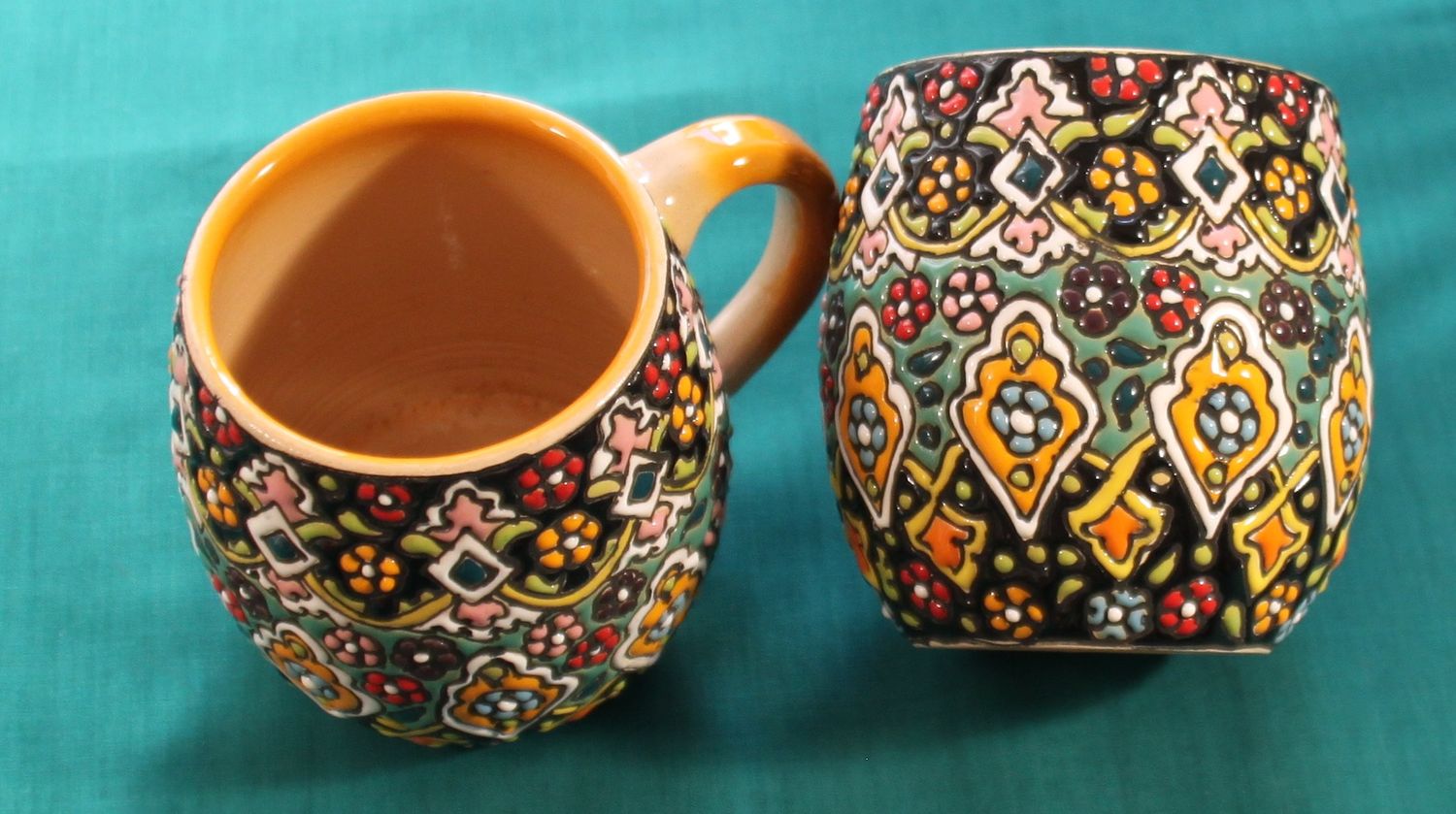 Saphire - 2 Tassen mit jeweils 350ml Fassungsvermögen