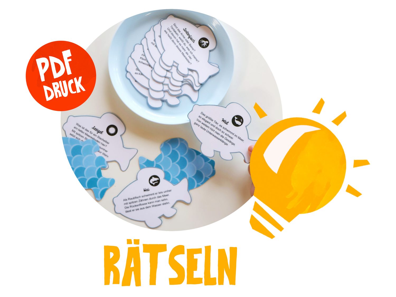 zWerkstück Meeresbewohner